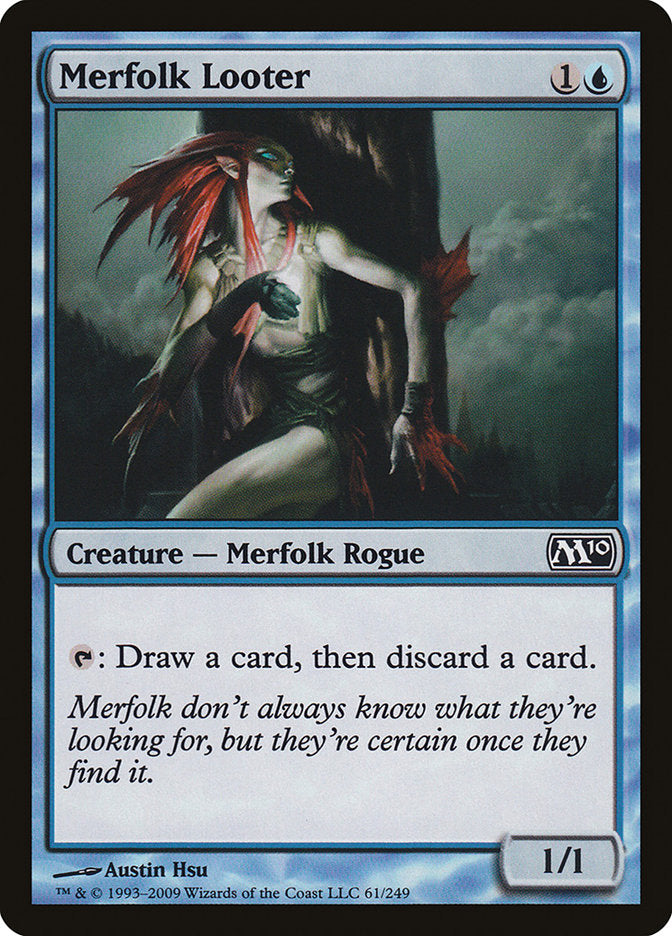 Merfolk Looter, Magic 2010 Card Art