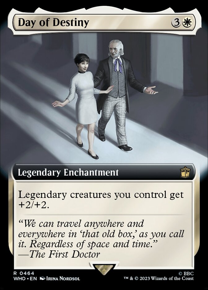 Day of Destiny, Doctor who Card Art
