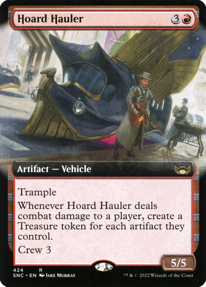 Hoard Hauler, Streets of new capenna Card Art