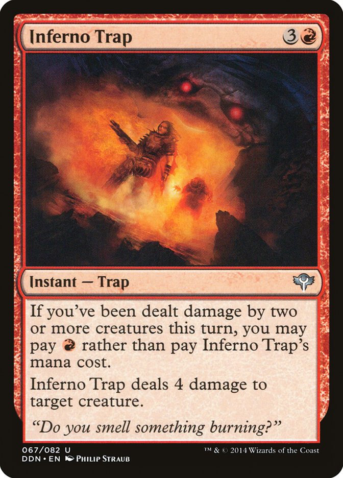 Inferno Trap, Duel decks: speed vs. cunning Card Art