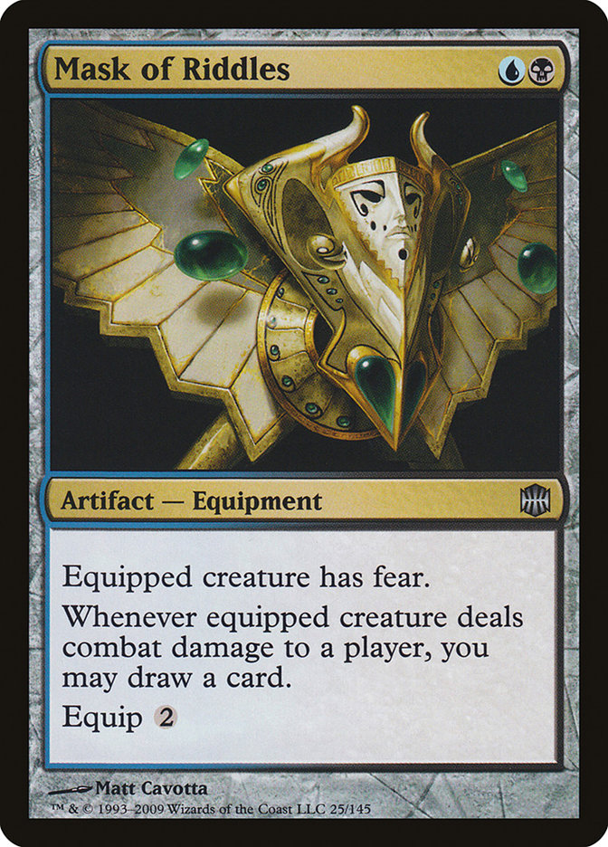 Mask of Riddles, Alara Reborn Card Art