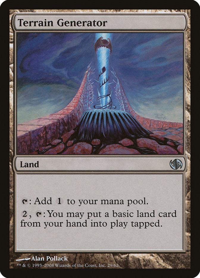 Terrain Generator, Duel Decks: Jace Vs. Chandra Card Art