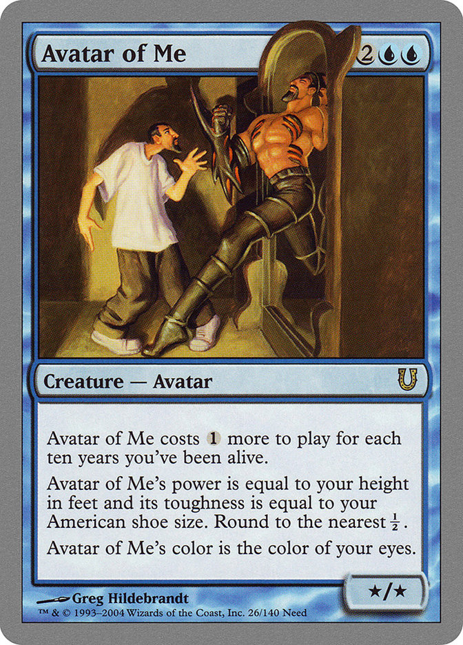 Avatar of Me - Foil