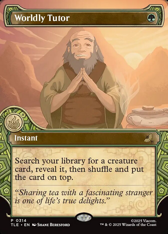 Worldly Tutor, Avatar: The Last Airbender Eternal Card Art