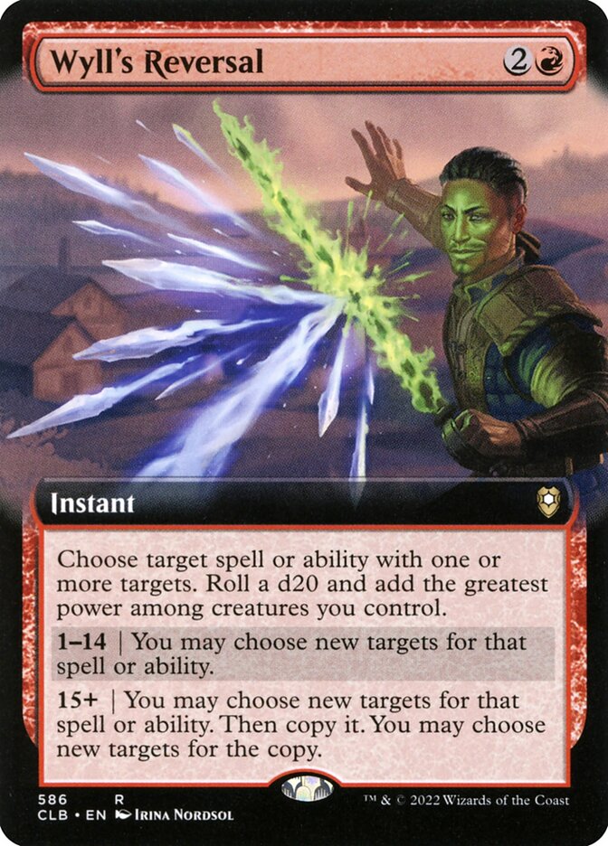 Wyll's Reversal, Commander Legends: Battle For Baldur'S Gate Card Art