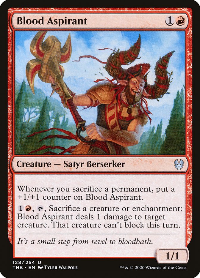 Blood Aspirant, Theros beyond death Card Art