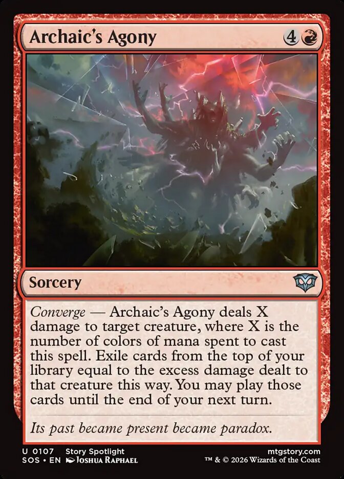 Archaic's Agony, Secrets Of Strixhaven Card Art