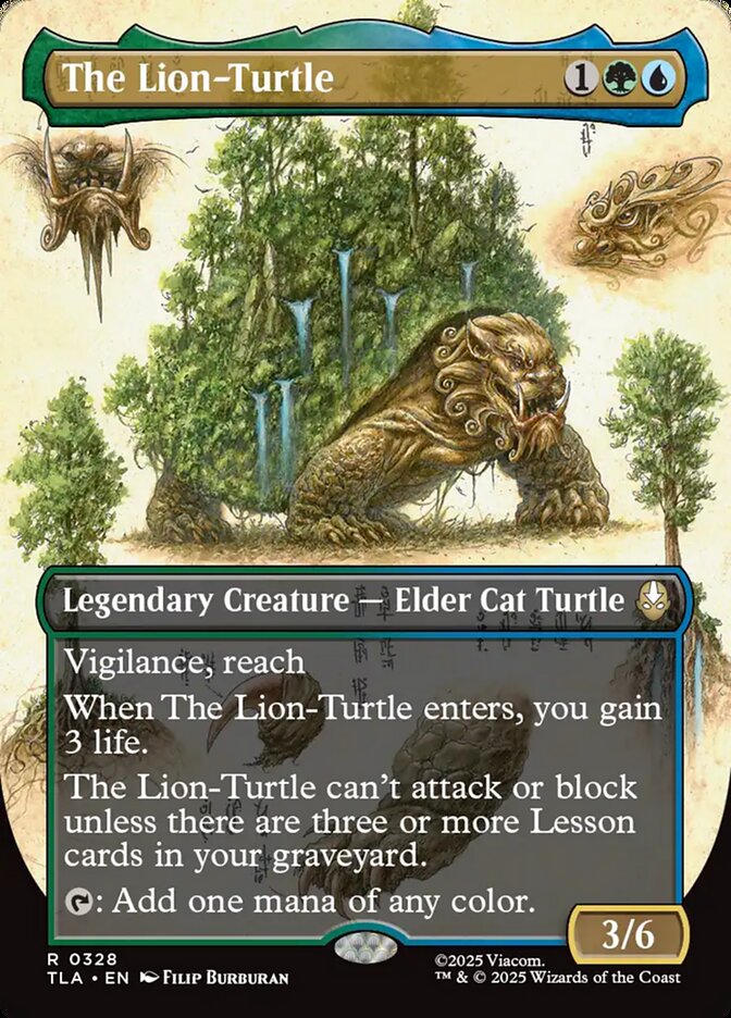 The Lion-Turtle, Avatar: The Last Airbender Card Art