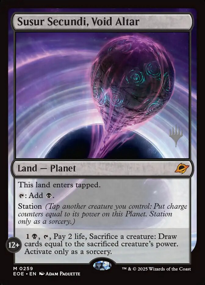 Susur Secundi, Void Altar, Edge Of Eternities Promos Card Art