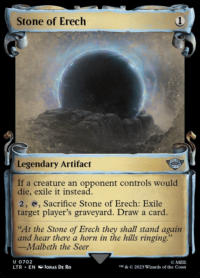Stone of Erech, The Lord Of The Rings: Tales Of Middle-Earth Card Art