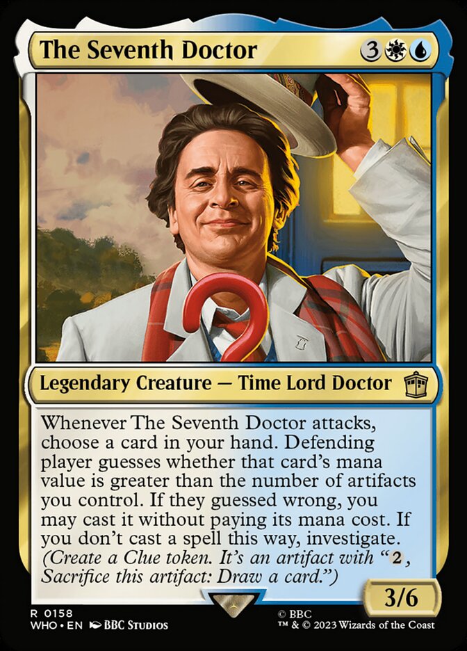 The Seventh Doctor, Doctor Who Card Art