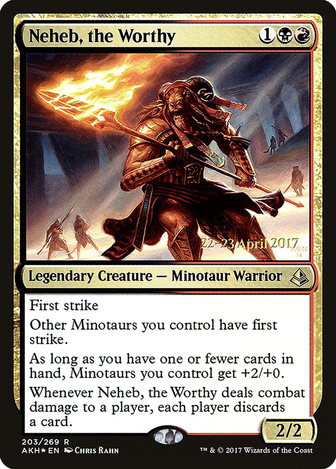 Neheb, the Worthy - Foil