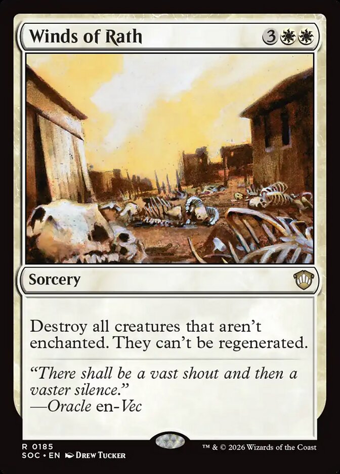 Winds of Rath, Secrets Of Strixhaven Commander Card Art