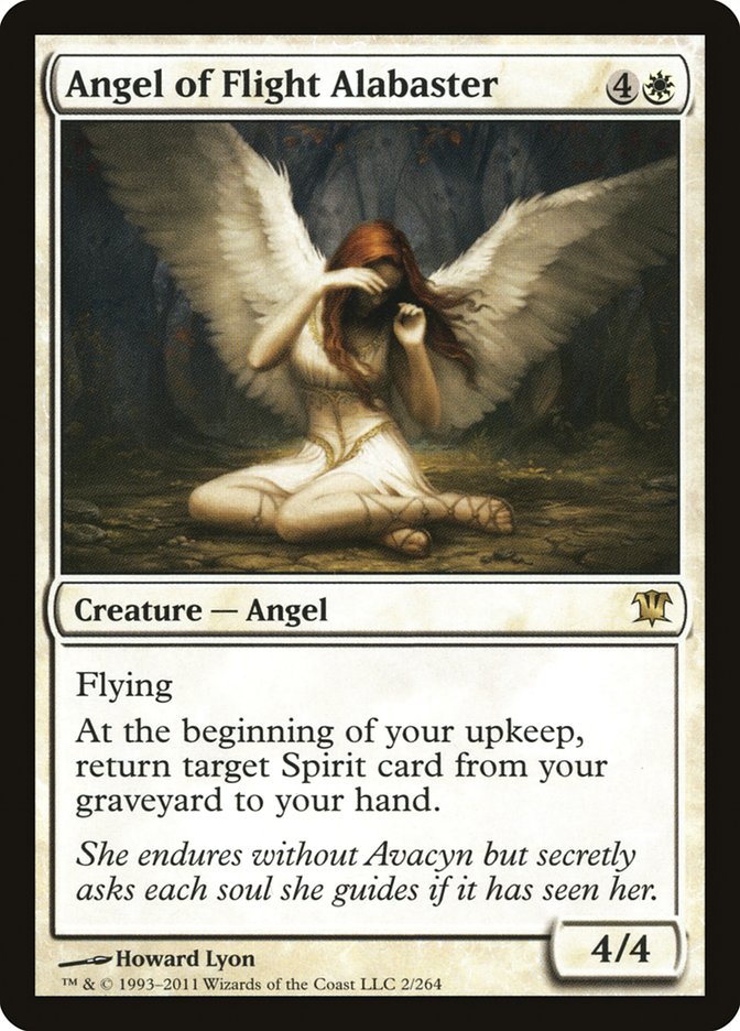 Angel of Flight Alabaster, Innistrad Card Art