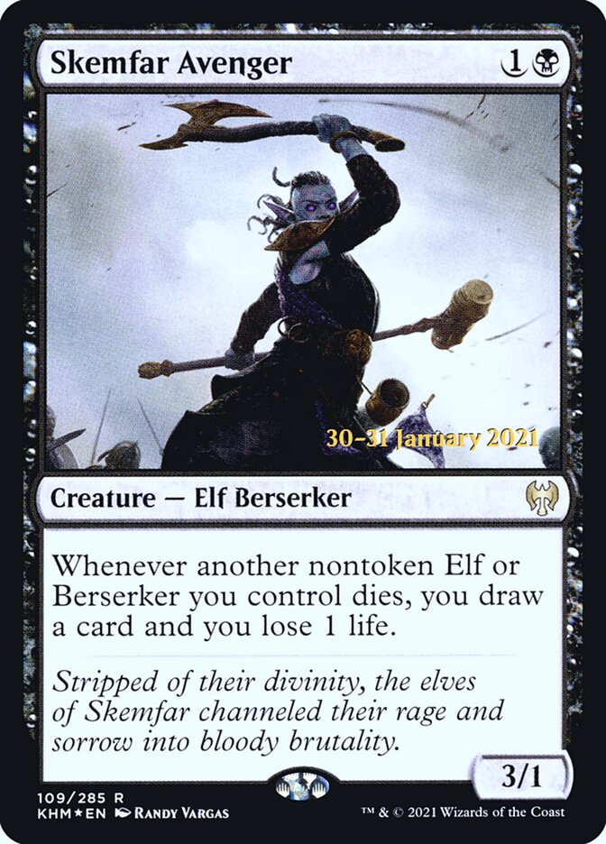 Skemfar Avenger, Kaldheim Promos Card Art