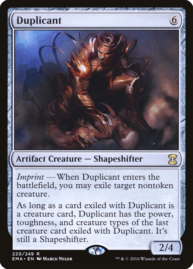 Duplicant, Eternal Masters Card Art