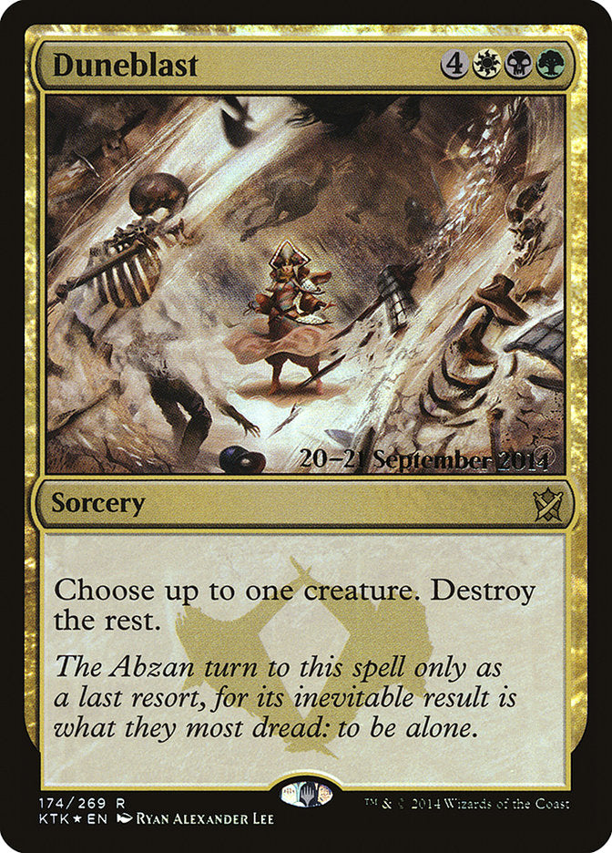 Duneblast, Khans of tarkir promos Card Art