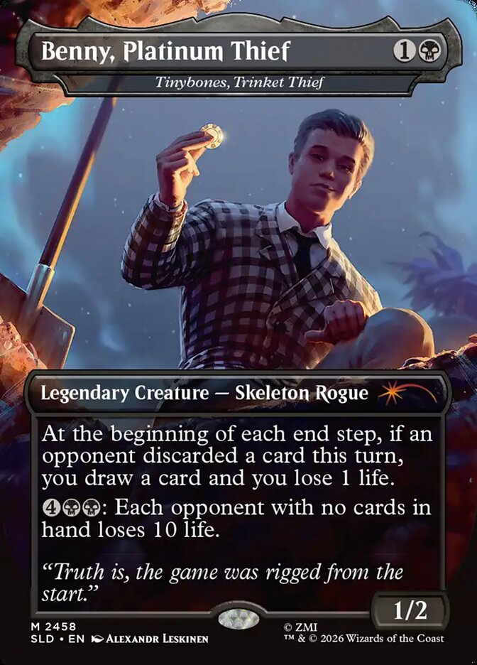 Tinybones, Trinket Thief, Secret Lair Drop Card Art