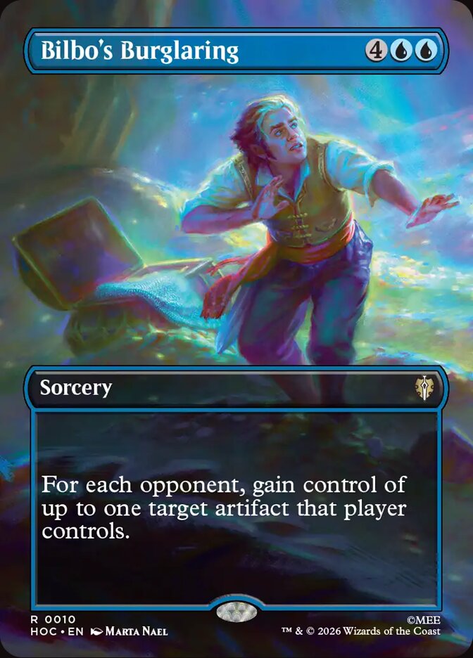 Bilbo's Burglaring, The Hobbit Eternal Card Art