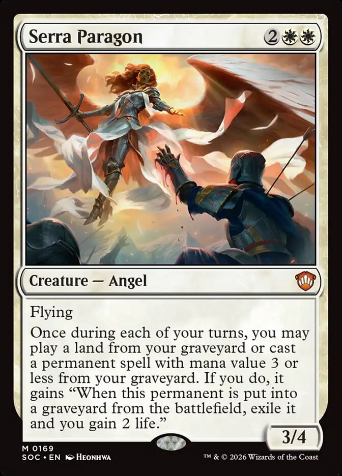 Serra Paragon, Secrets Of Strixhaven Commander Card Art