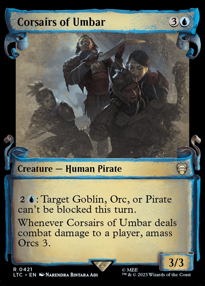 Corsairs of Umbar, Tales Of Middle-Earth Commander Card Art