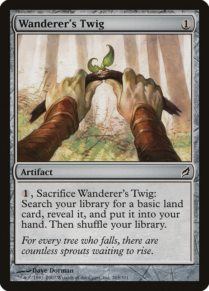 Wanderer's Twig, Lorwyn Card Art