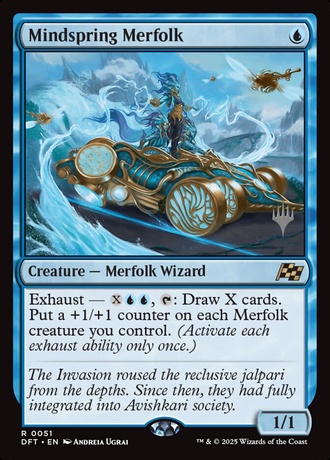 Mindspring Merfolk, Aetherdrift promos Card Art