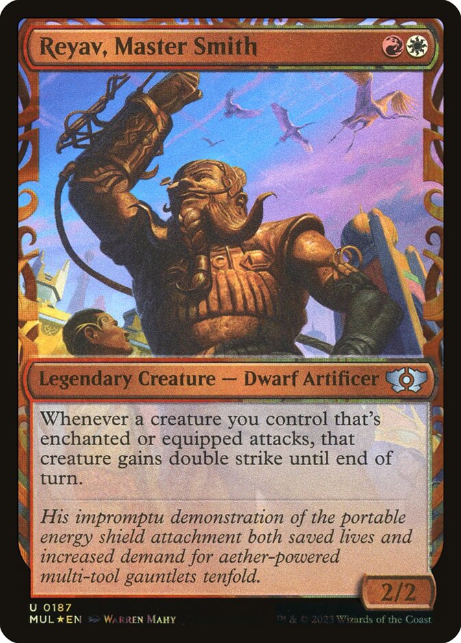 Reyav, Master Smith, Multiverse legends Card Art