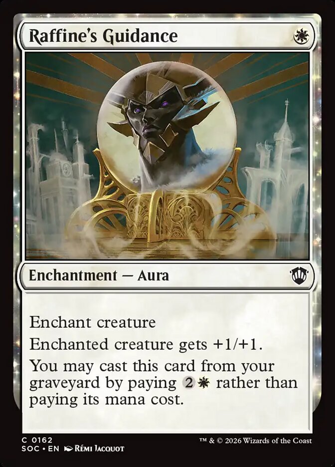 Raffine's Guidance, Secrets Of Strixhaven Commander Card Art
