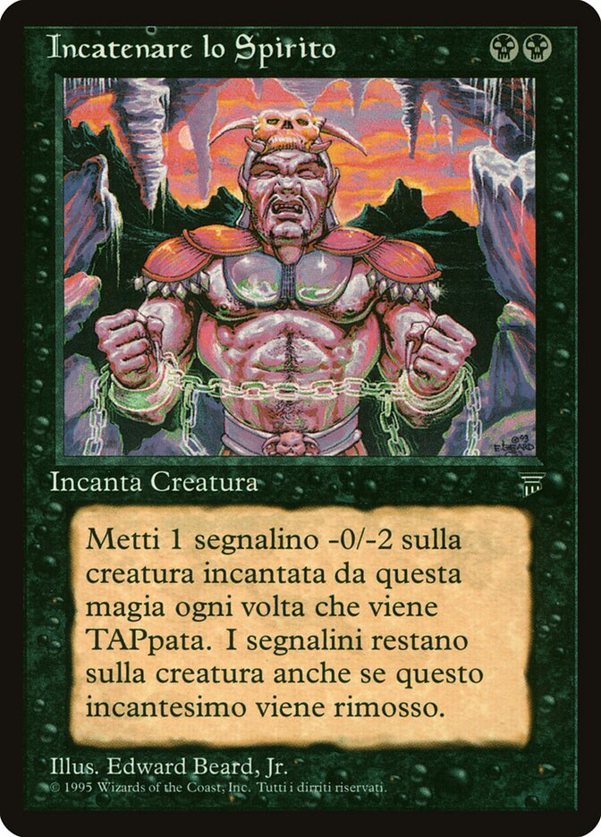 Spirit Shackle, Legends Card Art