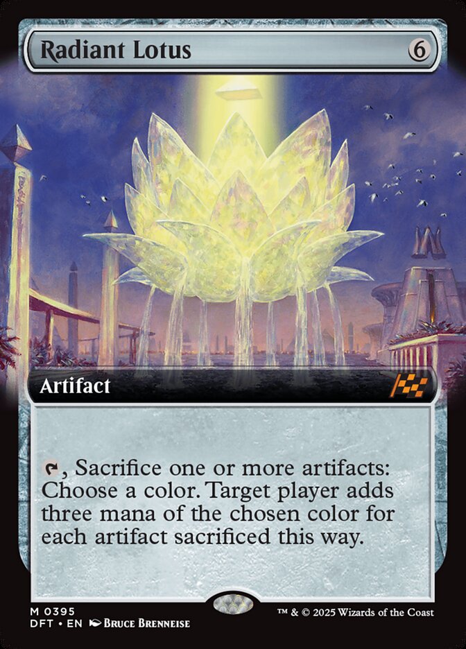 Radiant Lotus, Aetherdrift Card Art