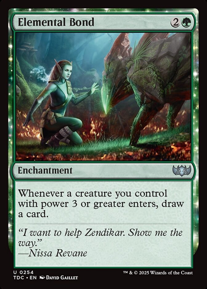 Elemental Bond, Tarkir: Dragonstorm Commander Card Art