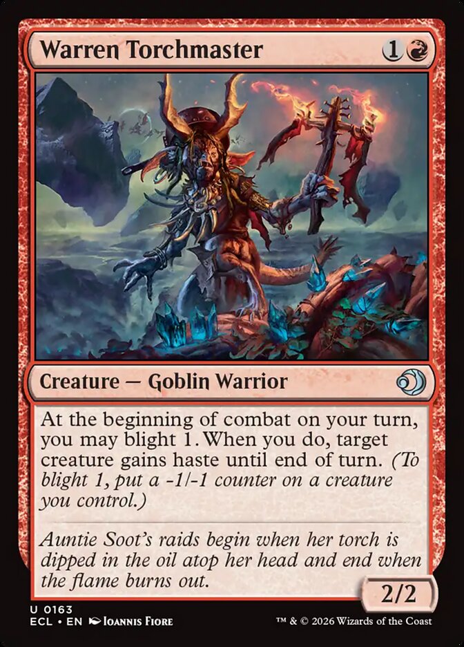 Warren Torchmaster, Lorwyn Eclipsed Card Art