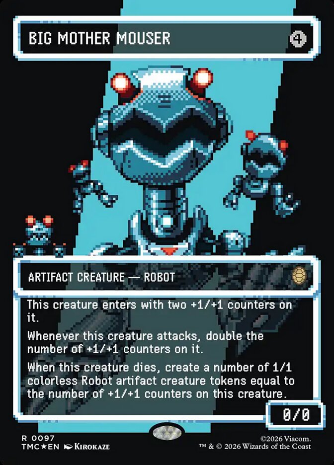 Big Mother Mouser, Teenage Mutant Ninja Turtles Eternal Card Art