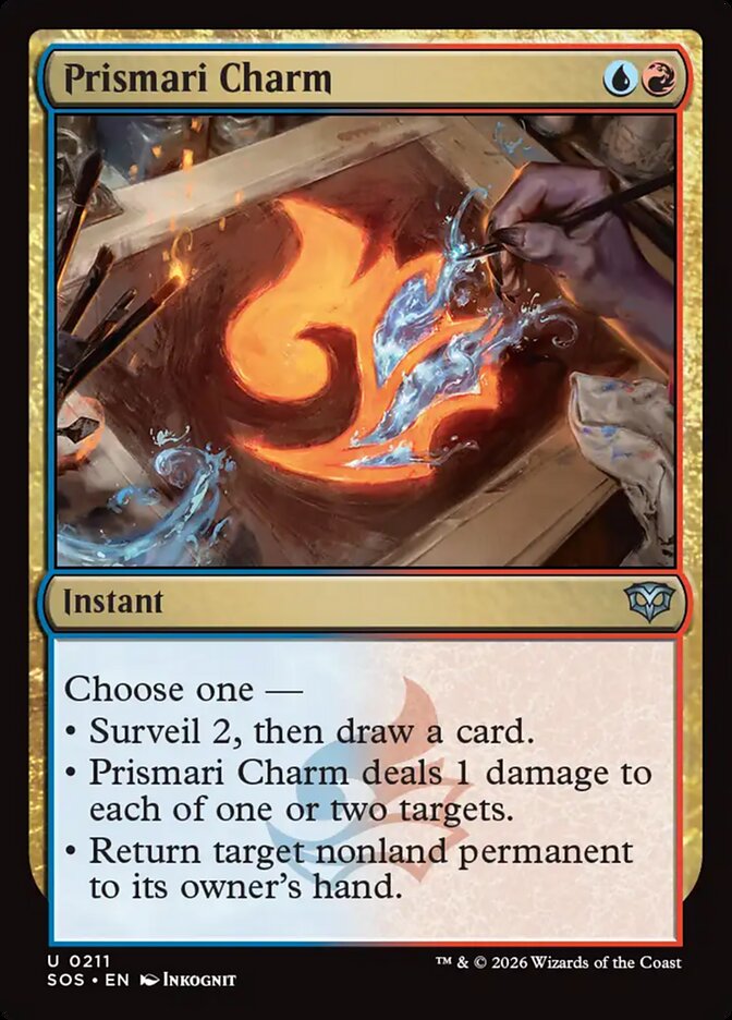 Prismari Charm, Secrets Of Strixhaven Card Art
