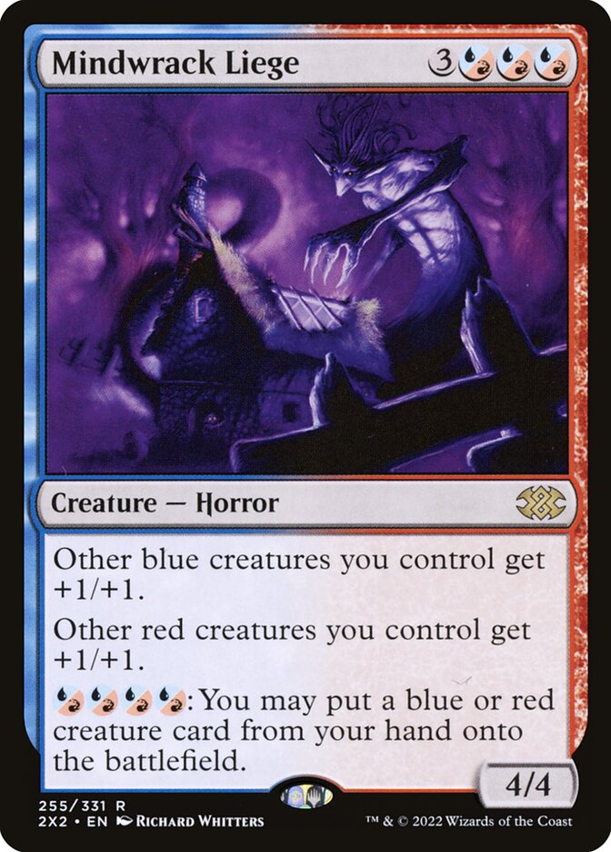 Mindwrack Liege, Double masters 2022 Card Art