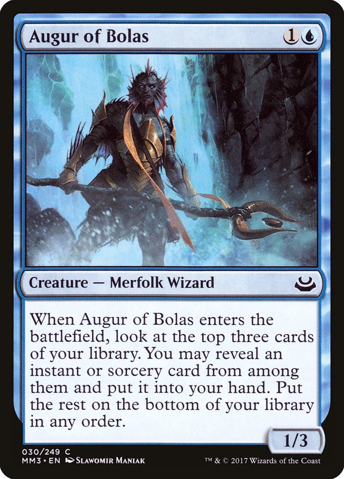 Augur of Bolas, Modern masters 2017 Card Art