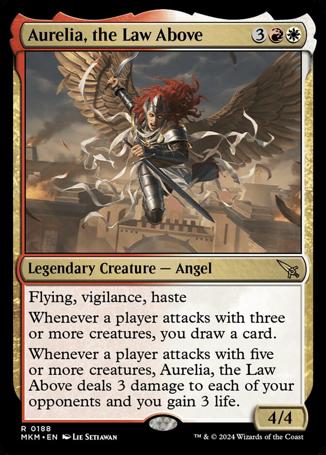 Aurelia, the Law Above, Murders At Karlov Manor Card Art