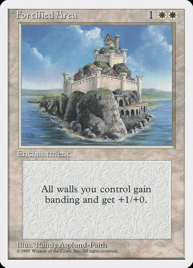 Fortified Area, Fourth edition Card Art