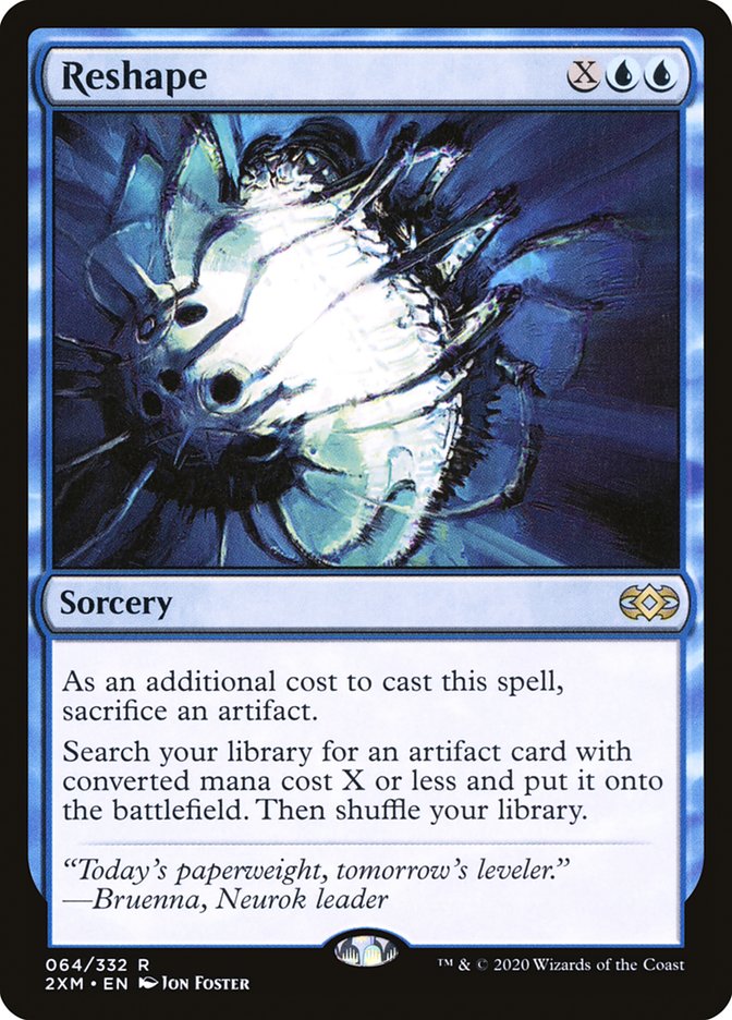 Reshape, Double masters Card Art