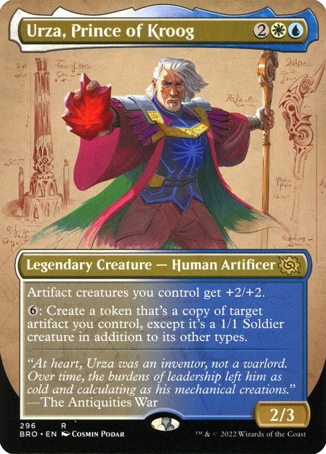 Urza, Prince of Kroog, The Brothers' War Card Art