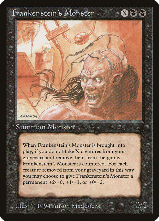 Frankenstein's Monster, The Dark Card Art