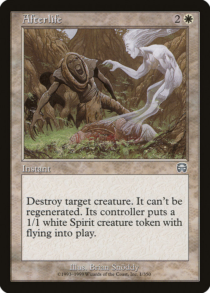 Afterlife, Mercadian masques Card Art