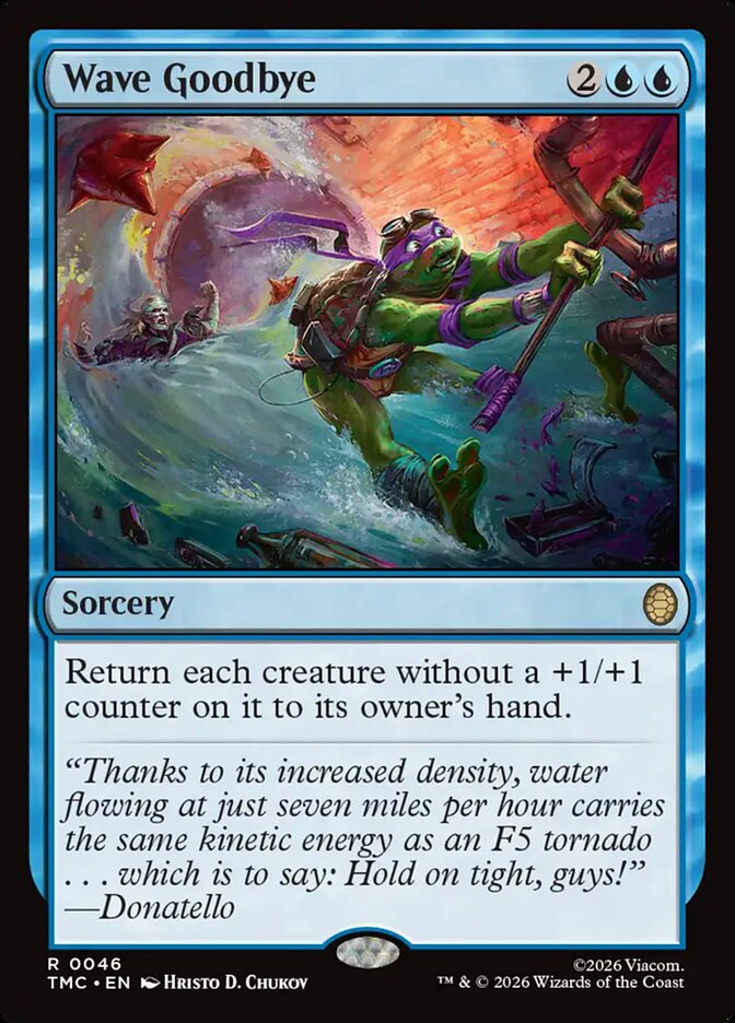 Wave Goodbye, Teenage Mutant Ninja Turtles Eternal Card Art