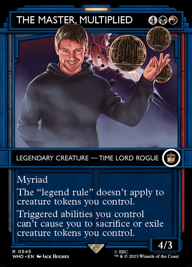 The Master, Multiplied, Doctor Who Card Art