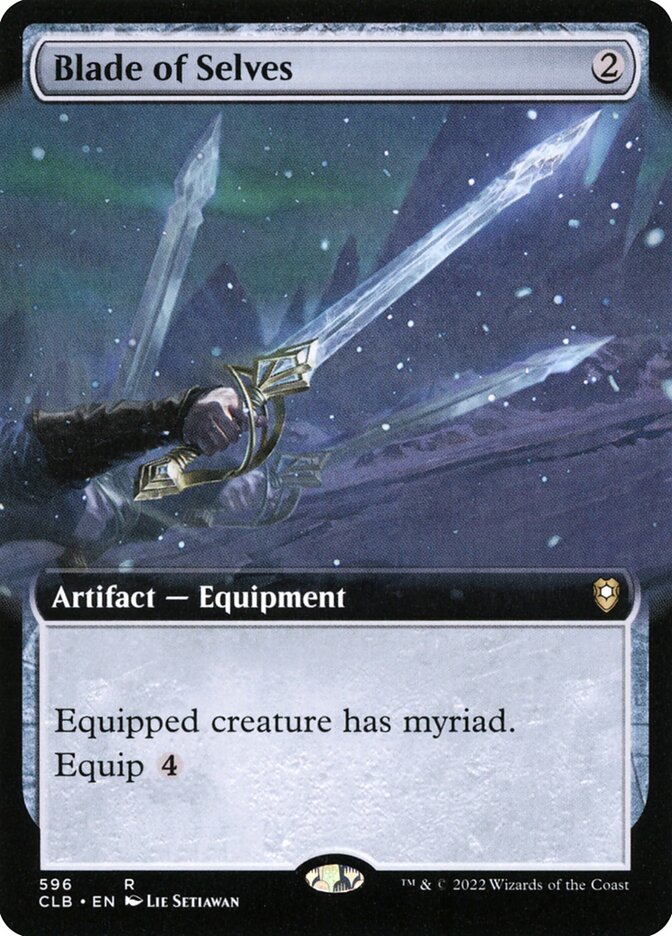 Blade of Selves, Commander Legends: Battle For Baldur'S Gate Card Art