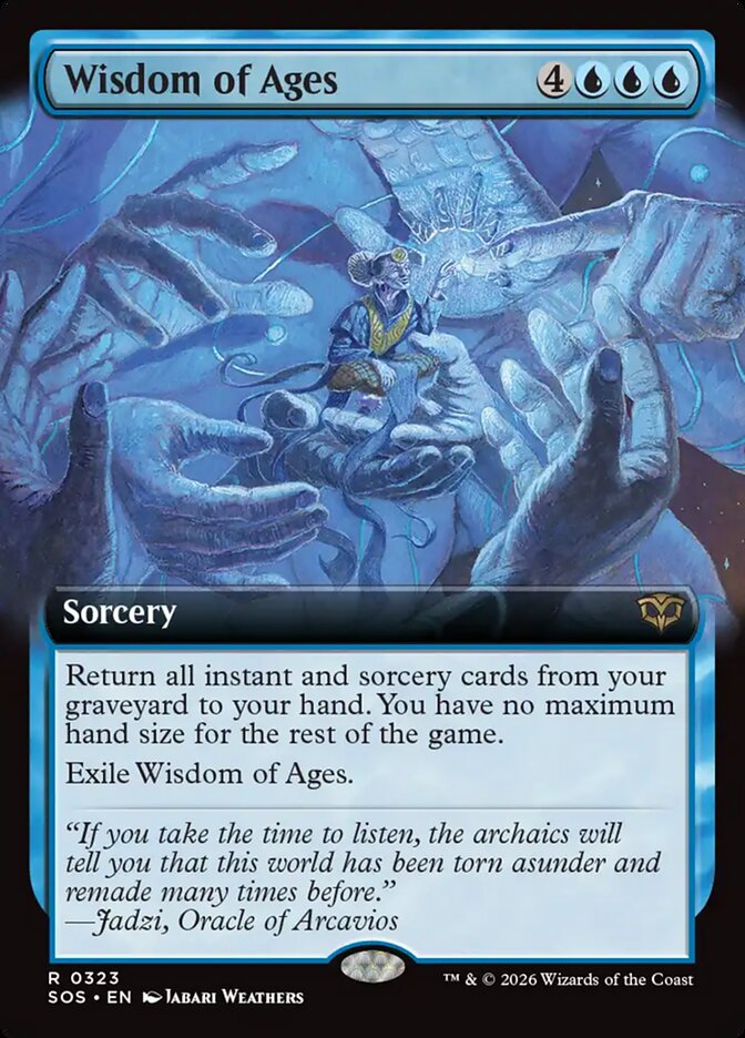 Wisdom of Ages, Secrets Of Strixhaven Card Art