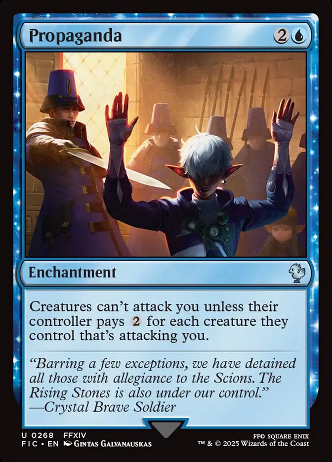 Propaganda, Final fantasy commander Card Art