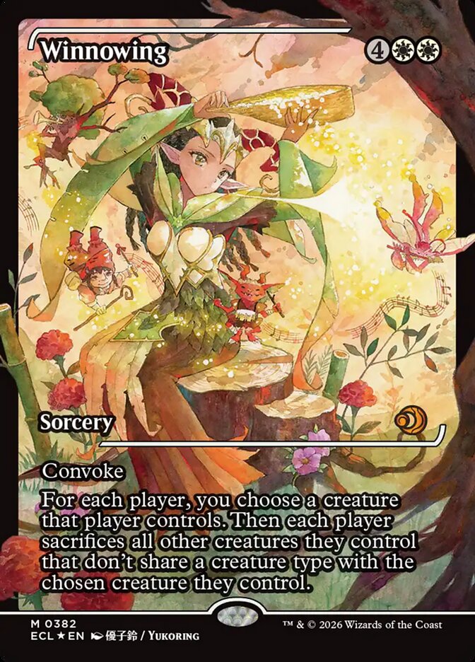 Winnowing, Lorwyn Eclipsed Card Art