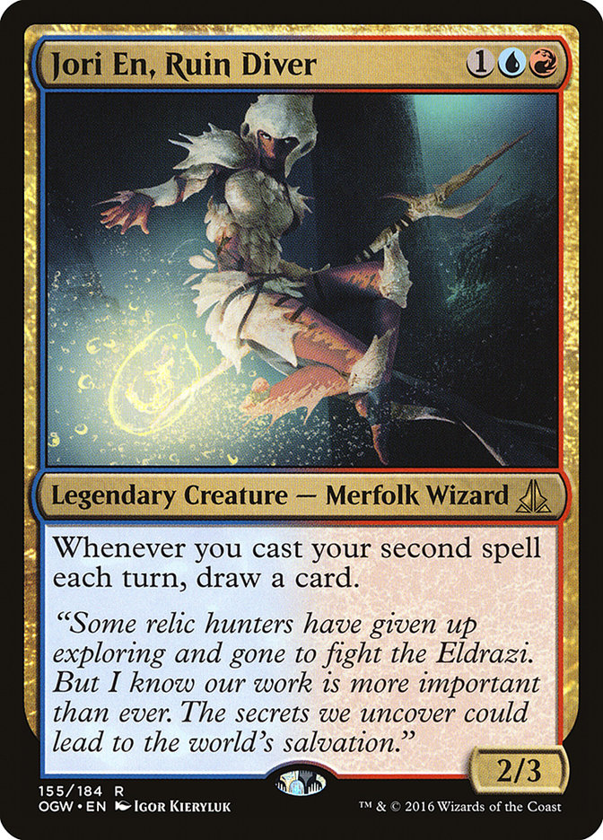 Jori En, Ruin Diver, Oath Of The Gatewatch Card Art